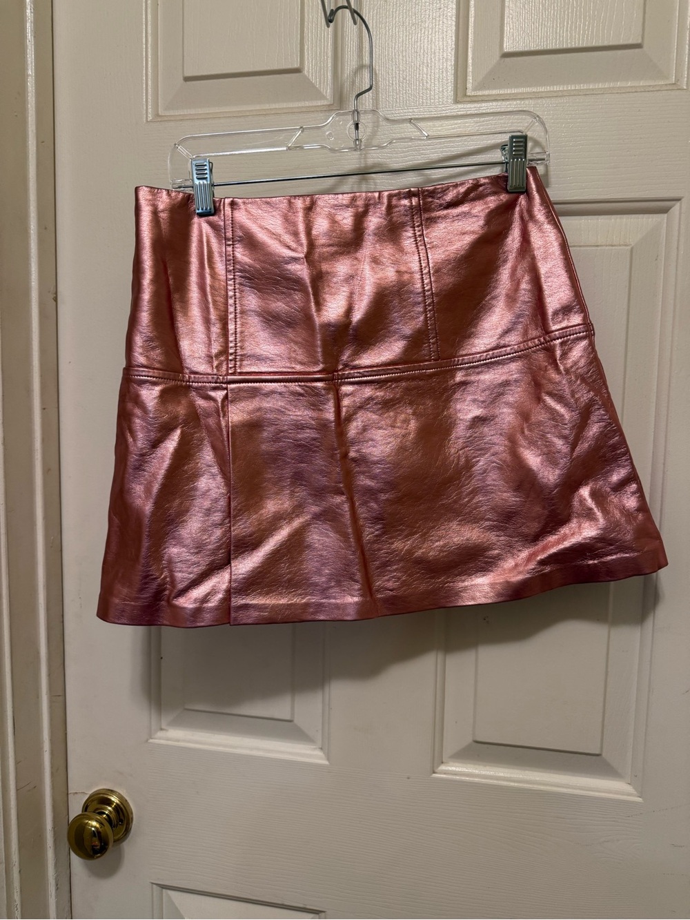 Guess Metallic Rose Mini Skirt - Picture 2 of 5